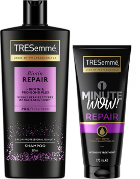 Набір по догляду за волоссям Tresemme Biotin Repair Шампунь 685 мл + Кондиціонер 170 мл (8720633015388)