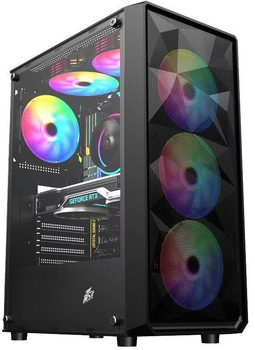 Игровой ПК Jupiter D6: AMD Ryzen 5 5500 / AMD Radeon RX 5700 8 ГБ / 16 ГБ ОЗП DDR4 / 512 ГБ SSD M.2