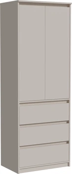 Шкаф распашной Matro (Luxe Studio) Bellini №2 800х520х2200 мм Сатин (0024251752)