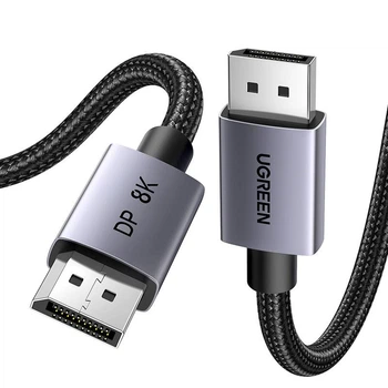 Кабель UGREEN DP120 DisplayPort to DisplayPort 1.4 8K@60Hz 1m Black (25903)