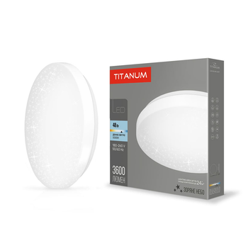 LED светильник настенно-потолочный TITANUM 48W 5000K Звездное небо (TLCL-485S)