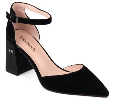 Туфли FABIO MONELLI 22A947-A105-015 black 193577 Черный 39 25см