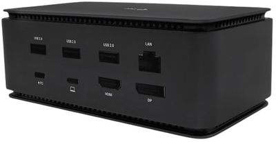 i-tec USB4 Metal Docking station Dual 4K HDMI DP + Power Delivery 80 W (USB4DUAL4KDOCKPD)