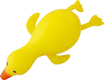 Игрушка антистресс Утенок Сквиши Squishies желтое (6920364575706) 