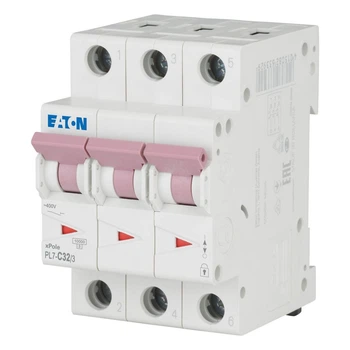 Автоматичний вимикач 3п 32A PL7-C32/3 10kA EATON