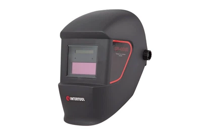 Маска сварщика хамелеон Intertool 90 x 30мм 2 сенсора (SP-0061)