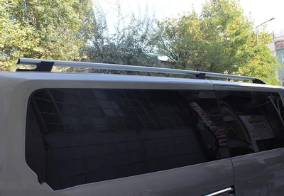 Рейлинги OmsaLine Sport (2 шт, серые) для короткой базы Ford Transit 2014 и новее