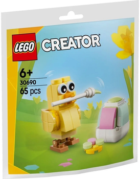 Zestaw klocków LEGO Creator Malowanie pisanek z kurczaczkiem 65 elementów (30690)