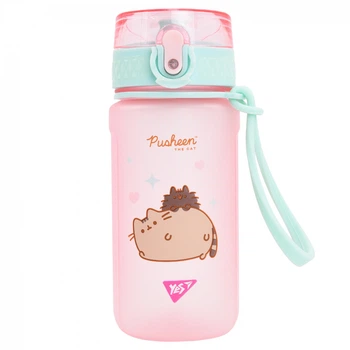 Пляшка для води Yes Pusheen 500 мл, рожна