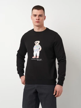 Свитшот мужской Polo Ralph Lauren 11422.1 S Черный с принтом (ROZ6501093713)