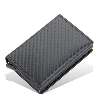 Кошелек Cart Holder с RFID защитой, Черный на магнитах