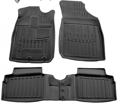 Коврики Stingray 3D для Dacia Spring (4 шт), Коврики Stingray 3D для Dacia Spring