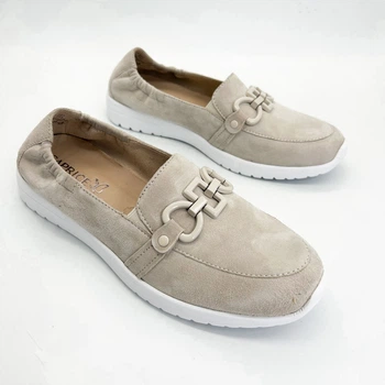 Мокасіні Caprice 38(р) Бежевий Замша 0-1-1-9-24708-42-201