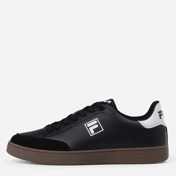 Мужские кеды низкие Fila Courtbay FFM0365-83036 42 27 см Black-White (8720905068203)