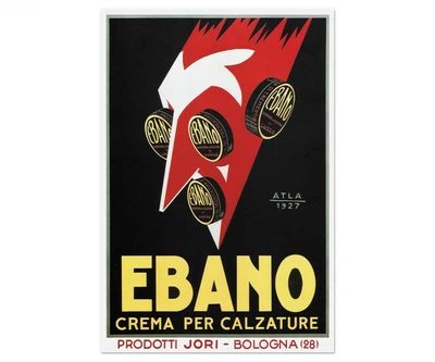 Постер CP Ebano 1927, Вінтаж 57х84 см (112)