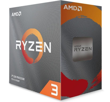 Процесор AMD Ryzen 3 3100 (100-100000284BOX) (Socket AM4, 8T, 3.9 ГГц, Box)