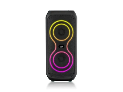 Колонка музыкальная портативная Bluetooth 4» BT-2425 6696 20 Вт с микрофоном черный