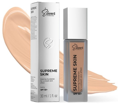 Тональний крем для обличчя Elever Supreme SPF 50+ Ivory 30 ml (5906601070037)