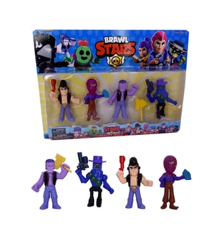 Набор фигурок коллекционный Brawl Stars 4 шт (8648049683)