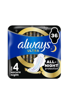 Гігієнічні прокладки Always Ultra Secure Night 36 шт (8700216450379)