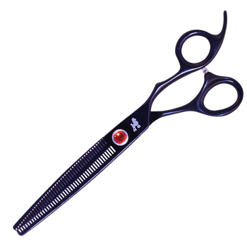 Ножницы грумерские филировочные для стрижки собак Dezynadog Ignis Blender Scissor 16,5 см (японская сталь)