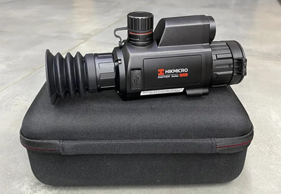 Тепловізійний приціл HikMicro Panther PH35L, 384×288, 50 Гц, об'єктив 35мм, OLED 1024×768, лазерний далекомір