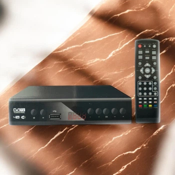 Цифровий ефірний приймач з екраном DVB-T2 Megogo M8 метал. IPTV/YouTube/WiFi/MP4/1080