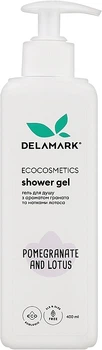 Гель для душу з ароматом граната і нотками лотоса - DeLaMark 400ml (497951-31018455)