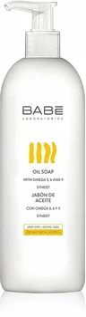 Олійне мило для душу з формулою без води та лугів - Babe Laboratorios Oil Soap 500ml.