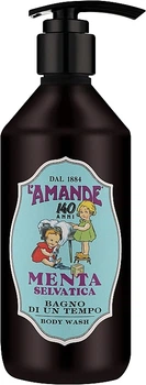Гель для душа и ванны "Дикая мята", тонизирующий - L'Amande Wild Mint Body Wash 470ml (1406862-31158832)