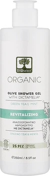 Гель для душу з Диктамелією, Зеленим чаєм та Ментолом - BIOselect Olive Shower Gel Revitalizing 250ml (96800-31021972)