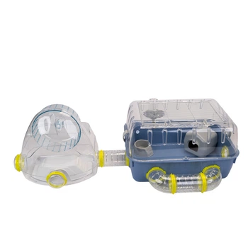 Клітина для хом'яків та гризунів Ferplast Combi 2 79.5х29.5х26.3 см Синій з тунелями та модулем (57932599)