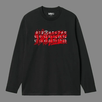 Лонгслив Maison Margiela 10006 черного цвета, размер S