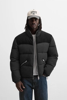 Дута куртка Zara чорний 6318/417/800 M