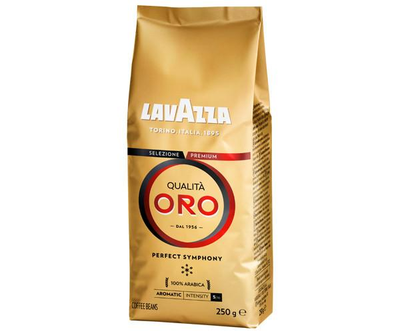 Кава в зернах Lavazza Qualità Oro, 250 г
