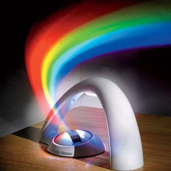 Ночник-проектор Радуга RGB Lucky Rainbow, Светильник с проекцией радуги 54033/99