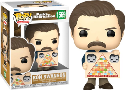 Фігурка Funko Pop! TV Parks and Recreation Рон Свонсон 80175 (889698801751)