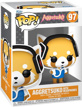 Фігурка Funko Pop Sanrio Aggretsuko з навушниками 80392 (889698803922)