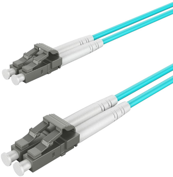 Patchcord światłowodowy Cablexpert UTP Cat6 15 m Teal (CFO-MDOM4-LC/LC-15M)