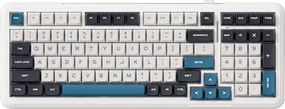 Клавіатура бездротова MCHOSE K99 Wireless/Bluetooth/USB Navy Blue (K99-3A)
