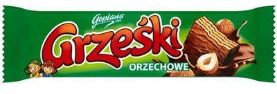 Вафли Grzeski с ореховым вкусом, 36 г