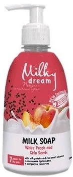 Жидкое крем-мыло Milky Dream Белый персик и семена чиа, 500 мл
