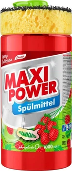 Средство для мытья посуды Maxi Power Земляника, 1 л