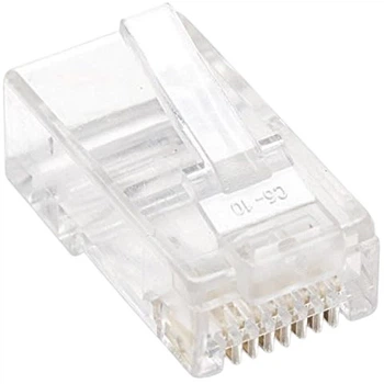 Конектор Intellinet RJ-45 Cat5e UTP 100 шт Transparent (766623502399)