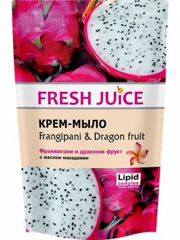 Крем-мыло Fresh Juice Frangipani & Dragon Fruit, 460 мл