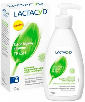 Гель для интимной гигиены Lactacyd Fresh освежающий, 200 мл