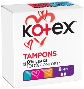 Тампоны Кotex Mini, 8 шт