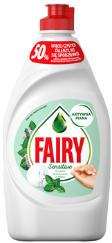 Засіб для миття посуду Fairy Чайне дерево та м'ята, 450 мл
