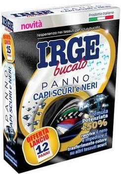 Серветка-пастка IRGE для прання чорних речей, 12 шт