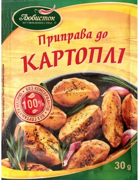 Приправа до картоплі Любисток, 30г